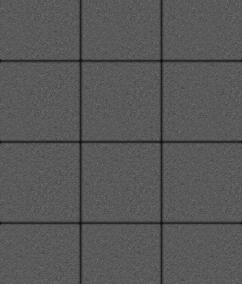 Тротуарная плитка Квадрум 400 ✕ 400 Стандарт Серый 60