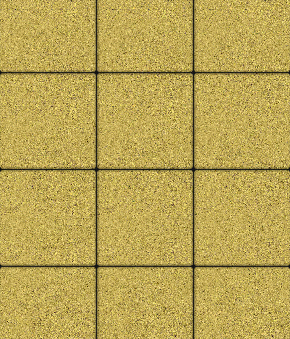 Тротуарная плитка Ла-Линия 300 ✕ 300 Стандарт Желтый 60