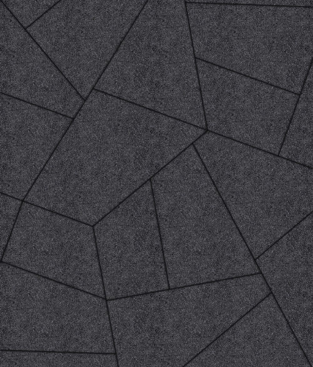Тротуарная плитка Оригами Стоунмикс Черный 80