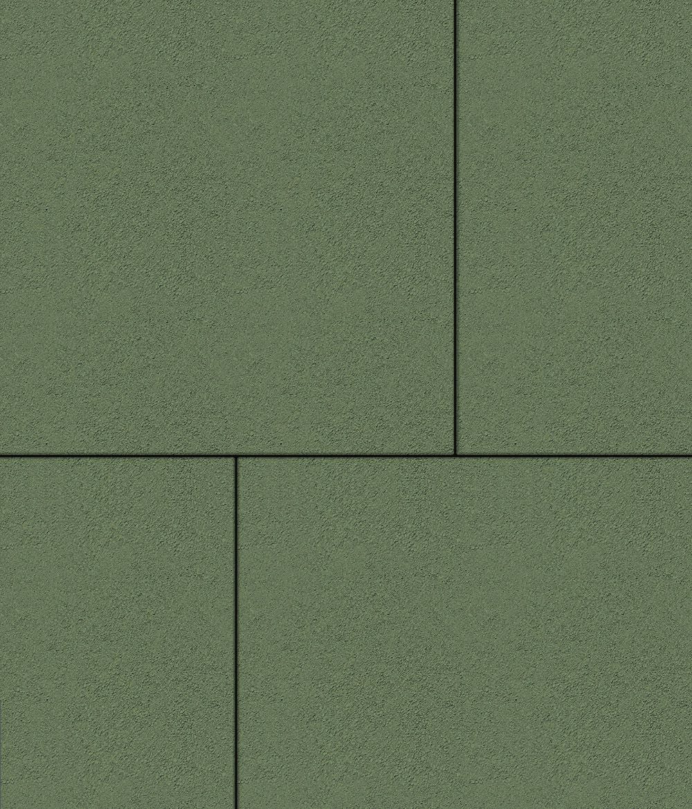 Тротуарная плитка Квадрум 600 ✕ 600 Стандарт Зеленый 80