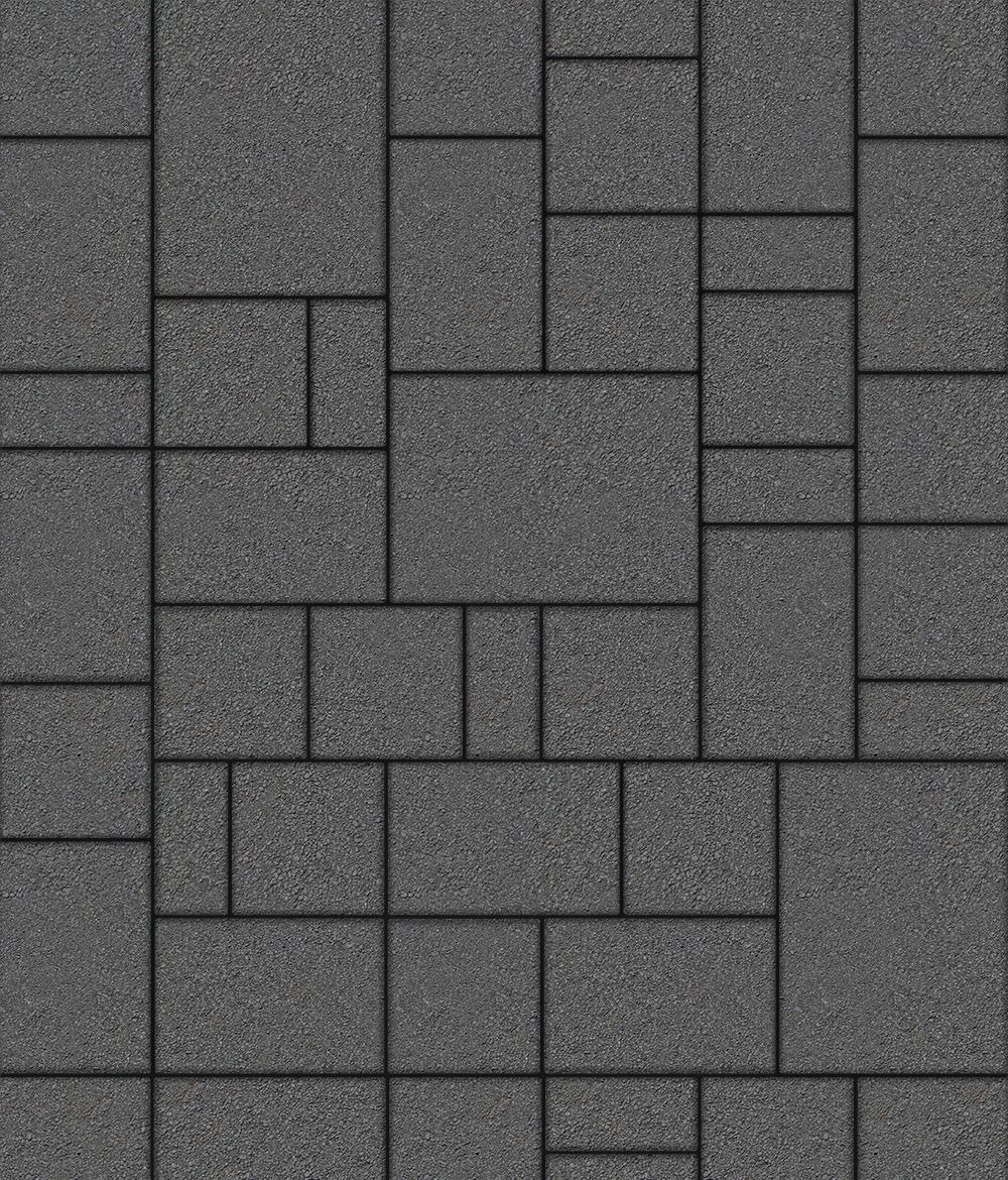 Тротуарная плитка Мюнхен Серый 60