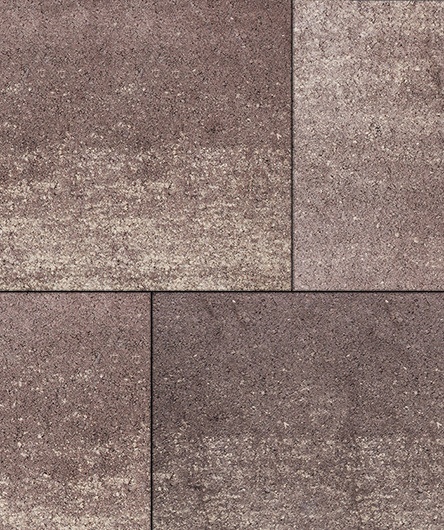Тротуарная плитка Квадрум 600 ✕ 600 Искусственный камень Плитняк 80