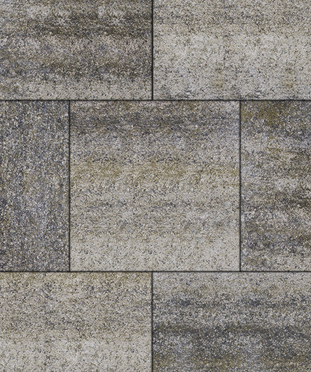 Тротуарная плитка Квадрум 500 ✕ 500 Искусственный камень Габбро 60
